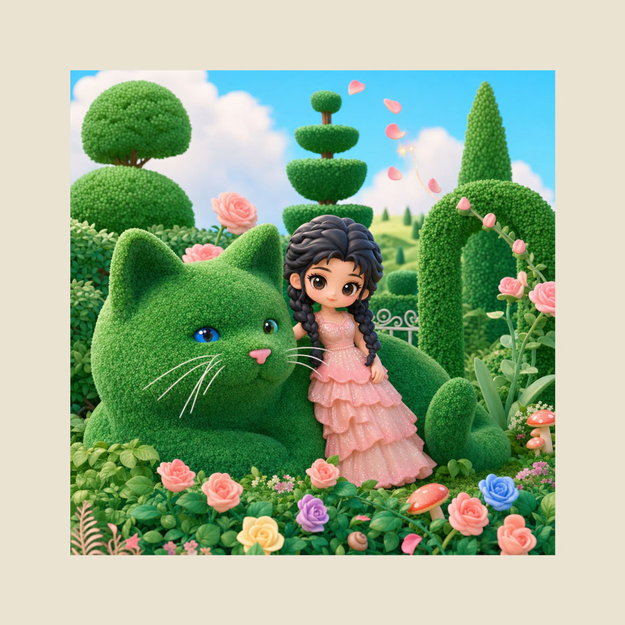 Custom 3D Cartoon Badge