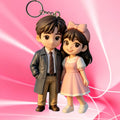 Custom 3D Cartoon Figurine for Couple | Personalized Anime Wedding Gift