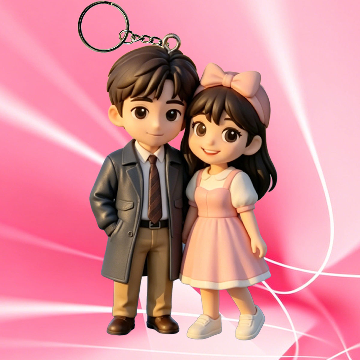 Custom 3D Printed Person Statue | Cartoon Style Figurine for Birthday Gift