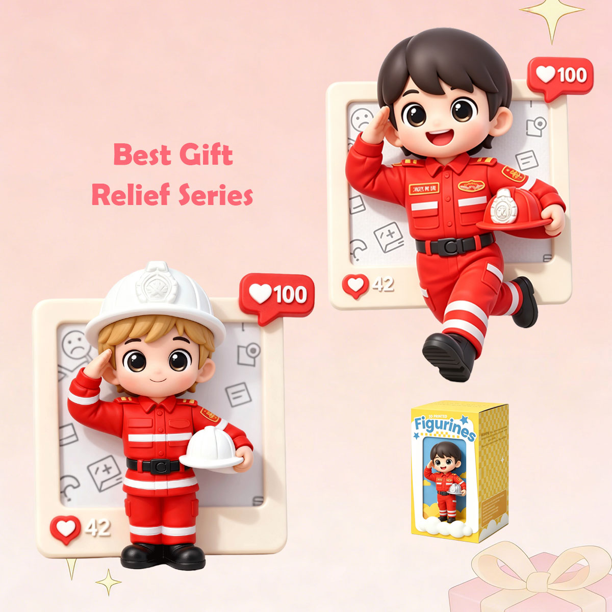 3D Photo Frame Figurine Custom Made | Personalized Cube for Your Favorite Photo