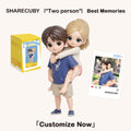 3D Cartoon Couple Figurine | Personalized Anime Figure for Anniversary
