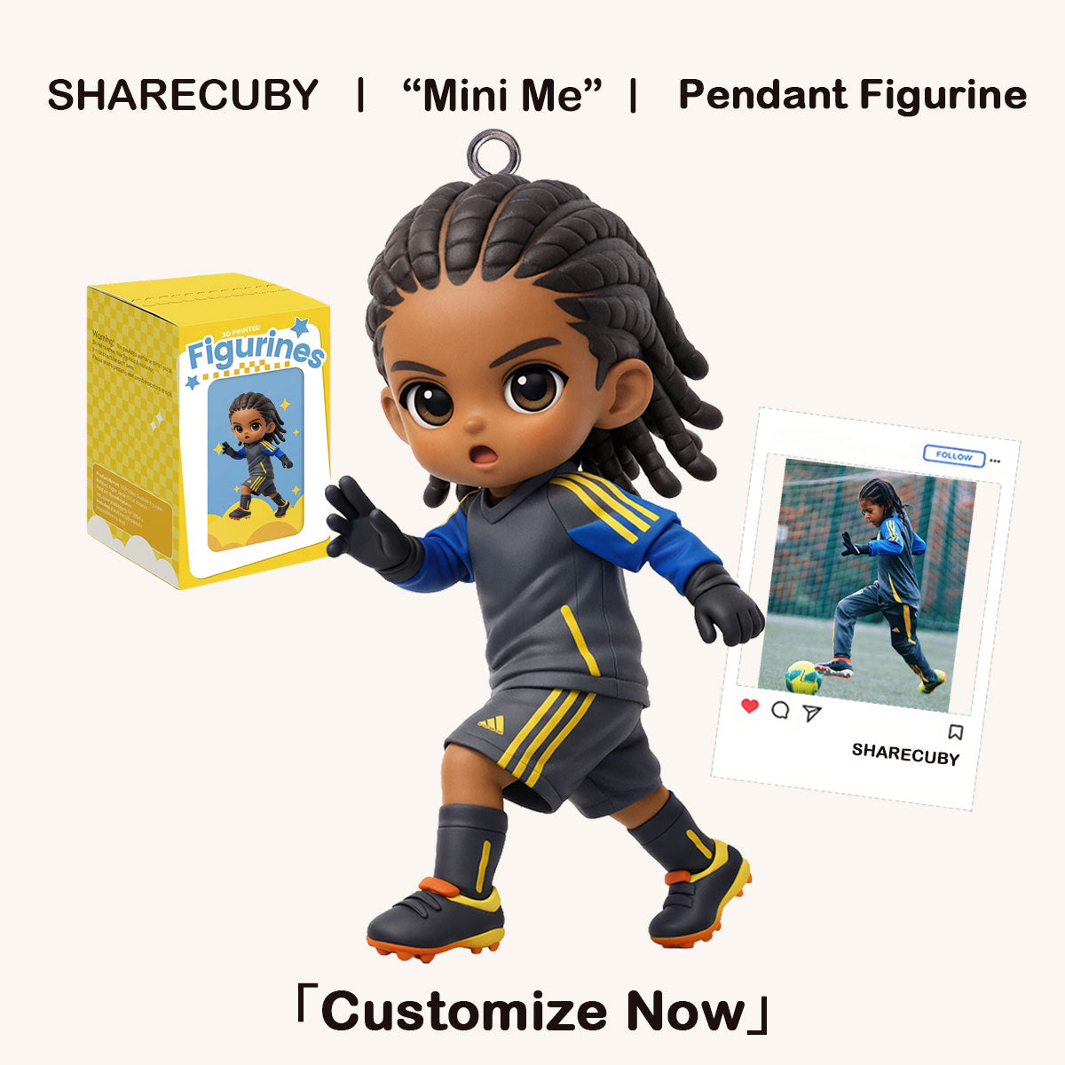 Personalized 3D Cartoon Human Figure | Custom Made Anime Statue of Yourself