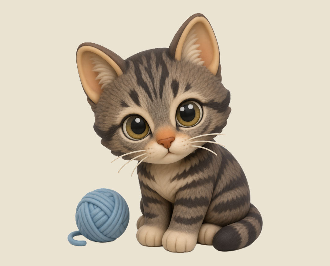 Custom 3D Printed Pet and Owner Figurine | Cartoon Style Animal Lover Gift