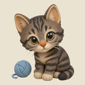 Custom 3D Printed Pet and Owner Figurine | Cartoon Style Animal Lover Gift