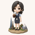 Custom 3D Cartoon Scene Figure of a Person | Personalized Anime Style Statue Gift