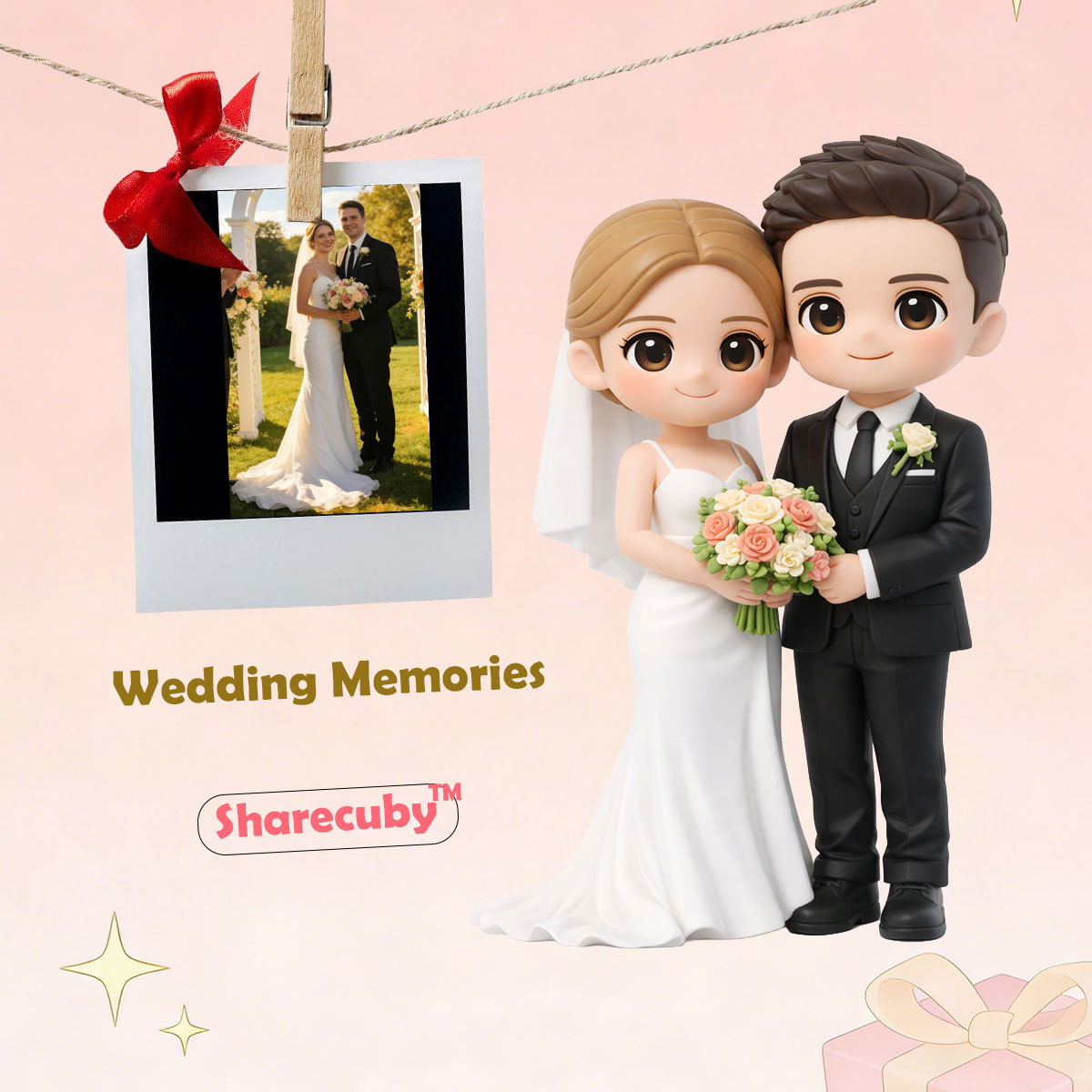 Custom 3D Cartoon Figurine of Yourself | Personalized Single Person Statue