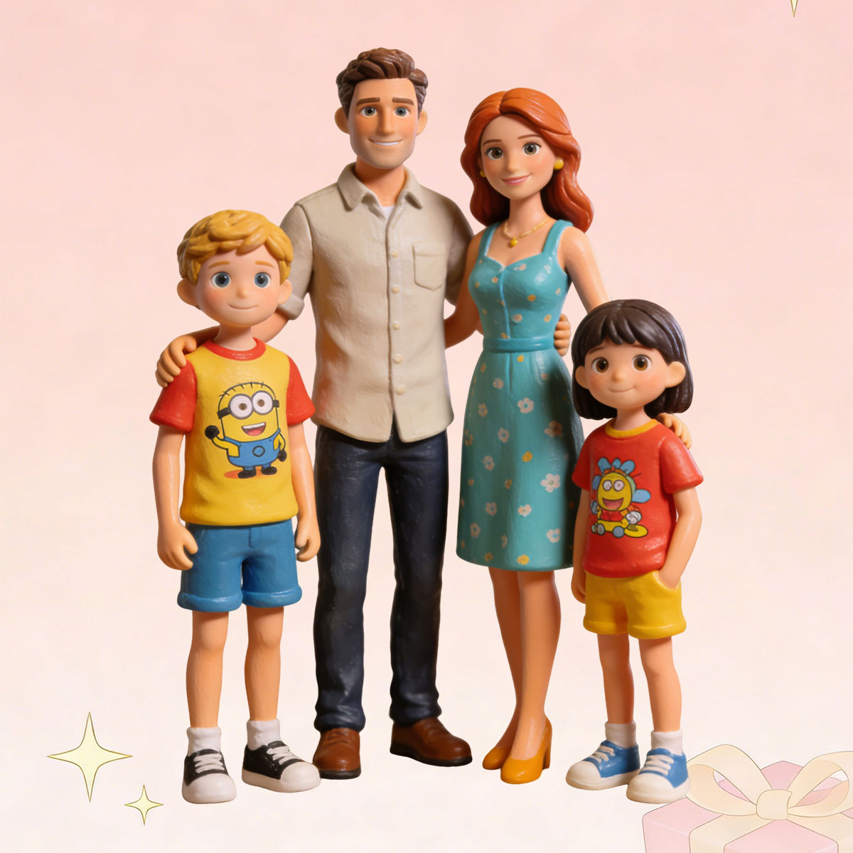 Custom 3D Cartoon Figurine of Yourself | Personalized Single Person Statue