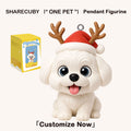 Custom 3D Cartoon Pet Figurine | Personalized Dog Statue from Photo