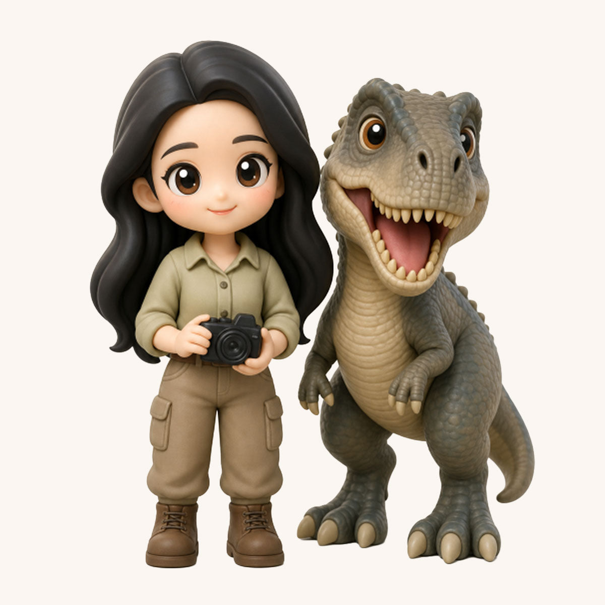 3D Cartoon Figurine Custom Made from Photo | Personalized Self Statue Idea